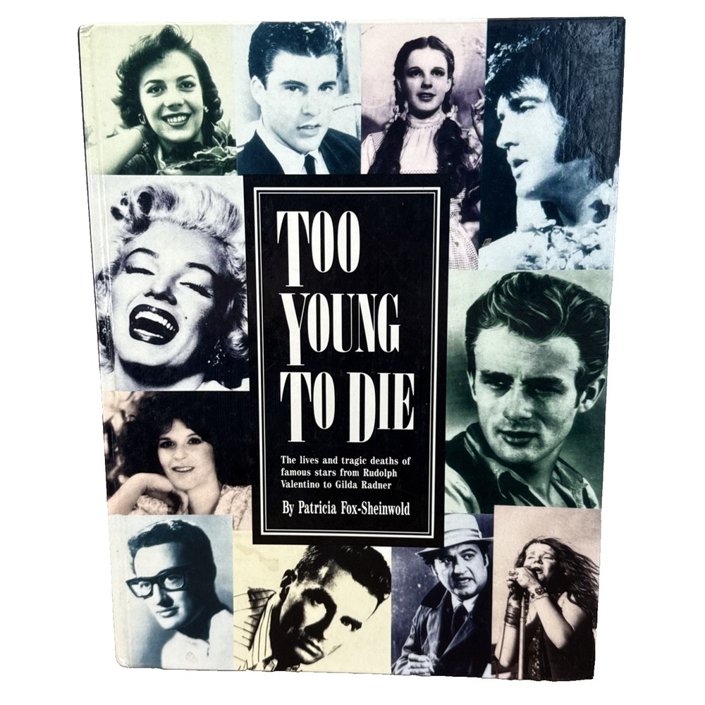1991 Too Young to Die by Patricia F  Sheinwold Hard Cover Book